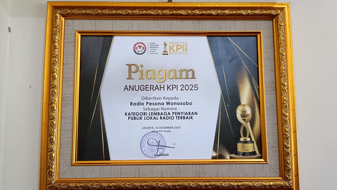 Nominasi Anugerah KPI Pusat 2025- Kategori Lembaga Penyiaran Publik Lokal Radio Terbaik