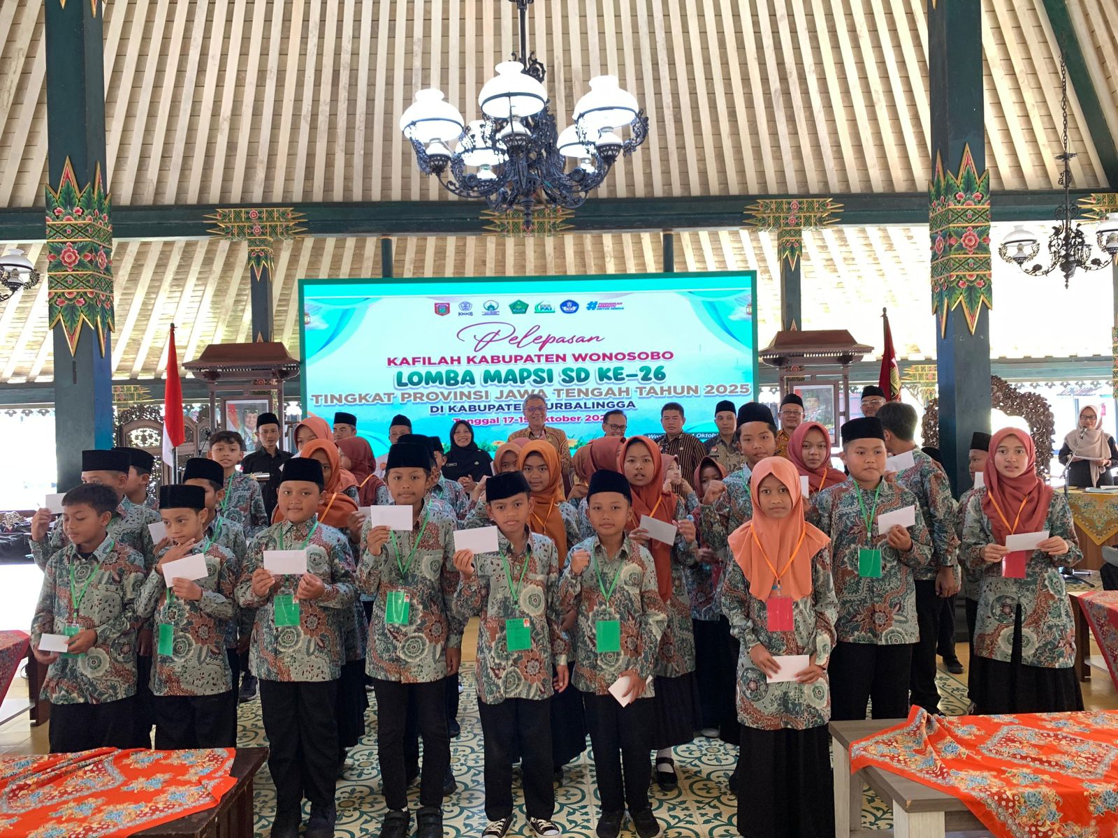 34 SISWA TERBAIK ASAL WONOSOBO, IKUTI LOMBA MAPSI TINGKAT JATENG