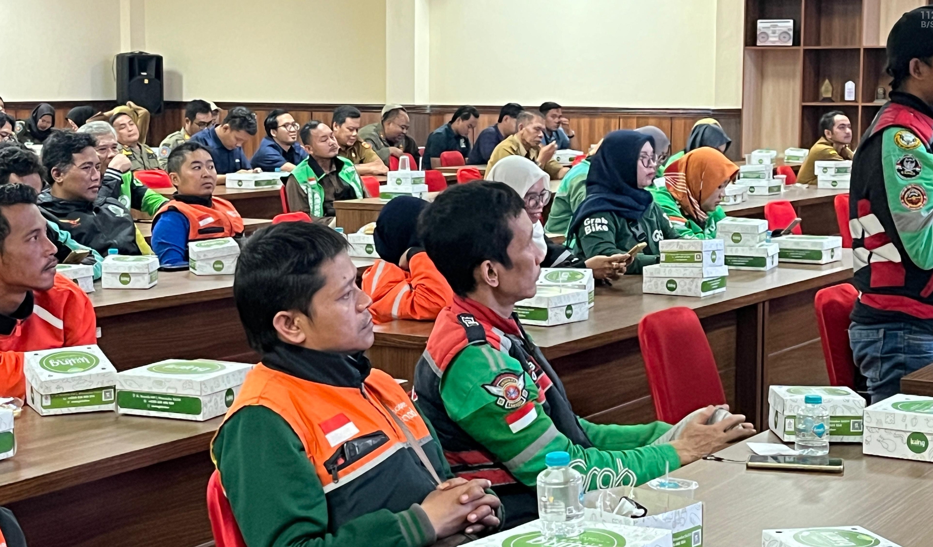 DRIVER OJOL WONOSOBO SAMPAIKAN ASPIRASI KEPADA PEMKAB