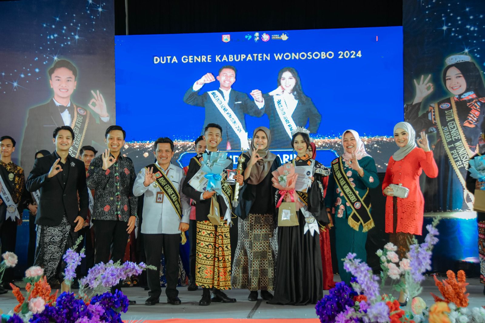 INI DIA DAFTAR JUARA DUTA GENRE WONOSOBO 2024, BUPATI HARAP BISA JADI ROLE MODEL BAGI REMAJA