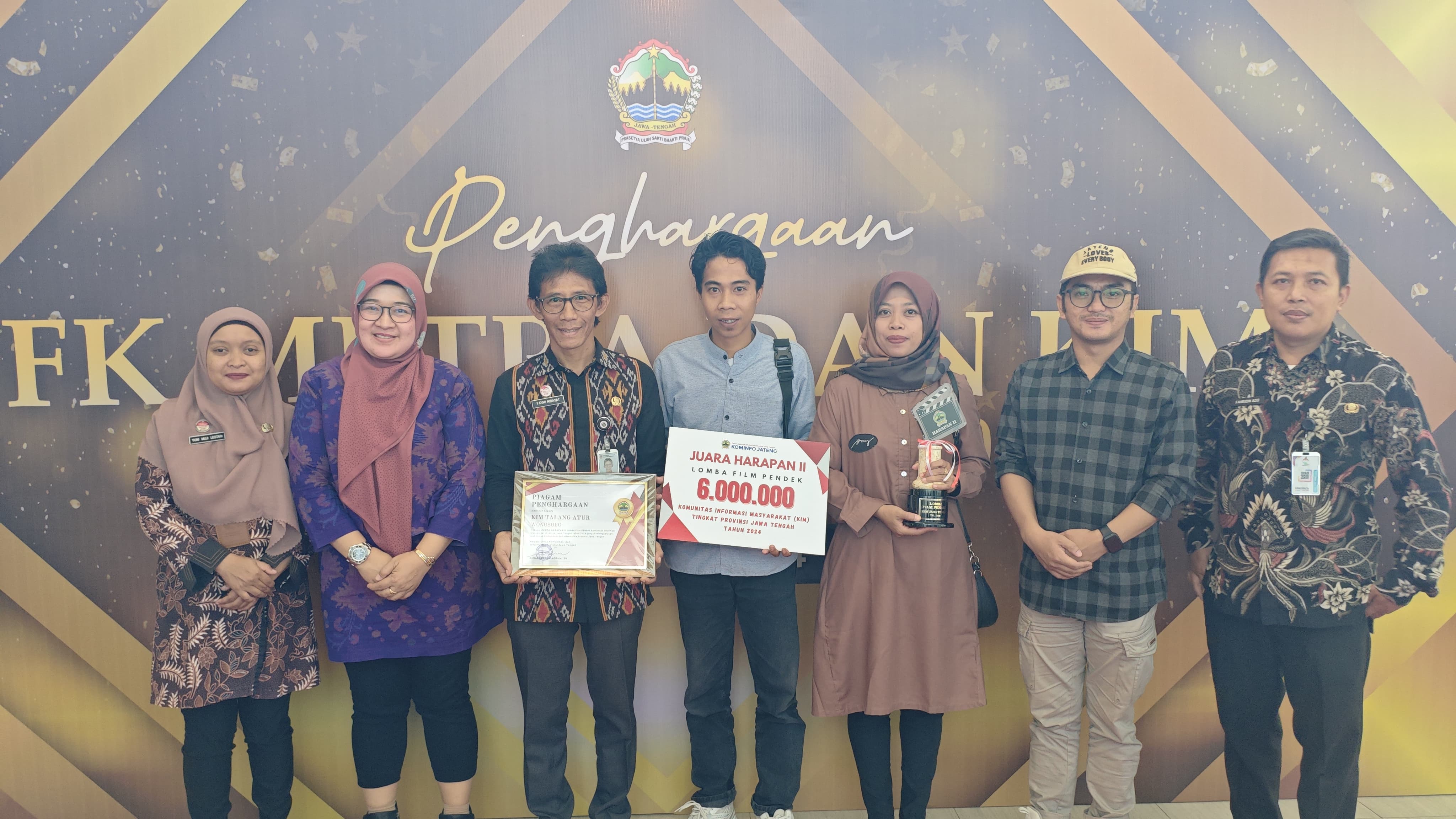FILM KARYA KIM WONOSOBO RAIH JUARA HARAPAN II DI LOMBA FILM PENDEK DISKOMINFO JATENG