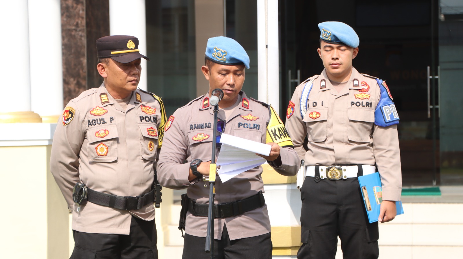 GAKTIBPLIN, TEKANKAN DISIPLIN LALU LINTAS DAN NETRALITAS POLRI DALAM PILKADA 2024