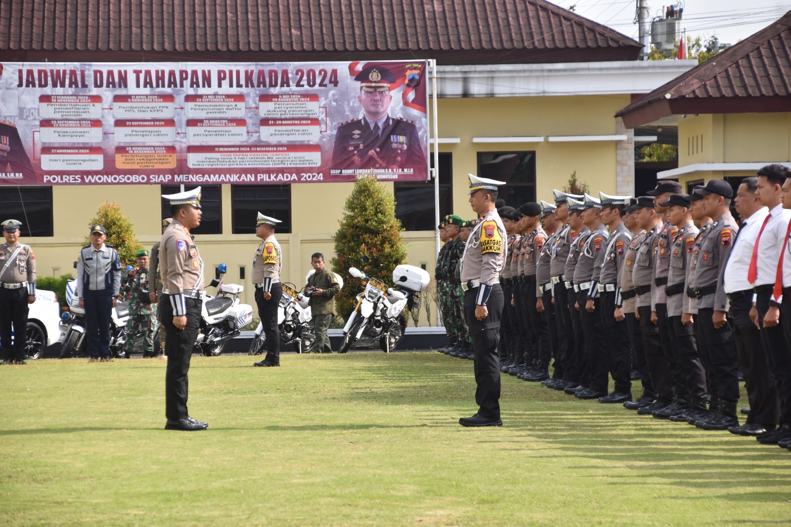 POLRES WONOSOBO GELAR OPERASI ZEBRA CANDI SEJAK 14 HINGGA 27 OKTOBER 2024