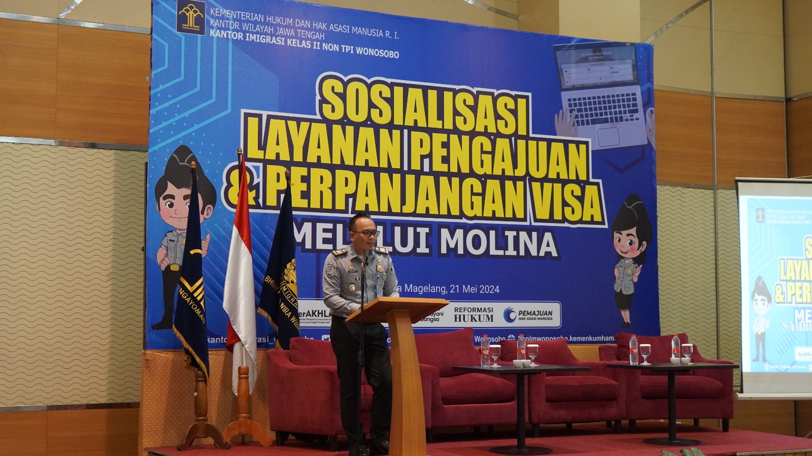 Sosialisasi Molina di Magelang: Percepat Proses Visa dan Izin Tinggal WNA