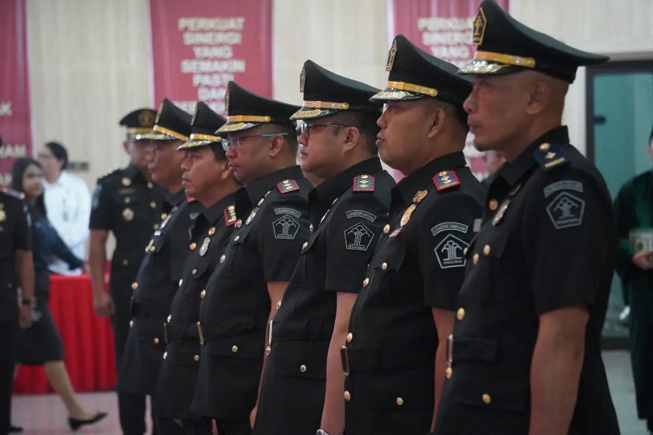 Kakanwil Kemenkumham Jateng Lantik 6 Pejabat Manajerial