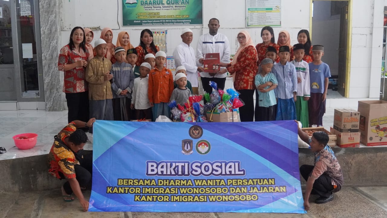 Kantor Imigrasi Wonosobo Gelar Kegiatan Bakti Sosial dan Siraman Rohani Sambut Bulan Suci Ramadhan 1446 H