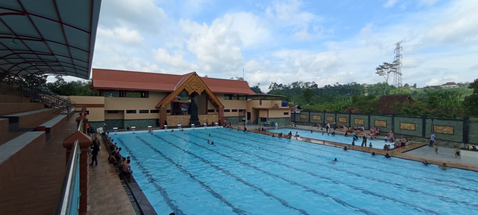 TIKET MASUK OBJEK WISATA KOLAM RENANG MANGLI DAN KALIANGET NAIK