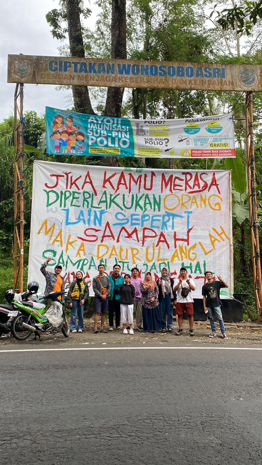 PEMUDA WONOSOBO BERHASIL UBAH SAMPAH SISA APK JADI MEDIA EDUKASI YANG MENARIK