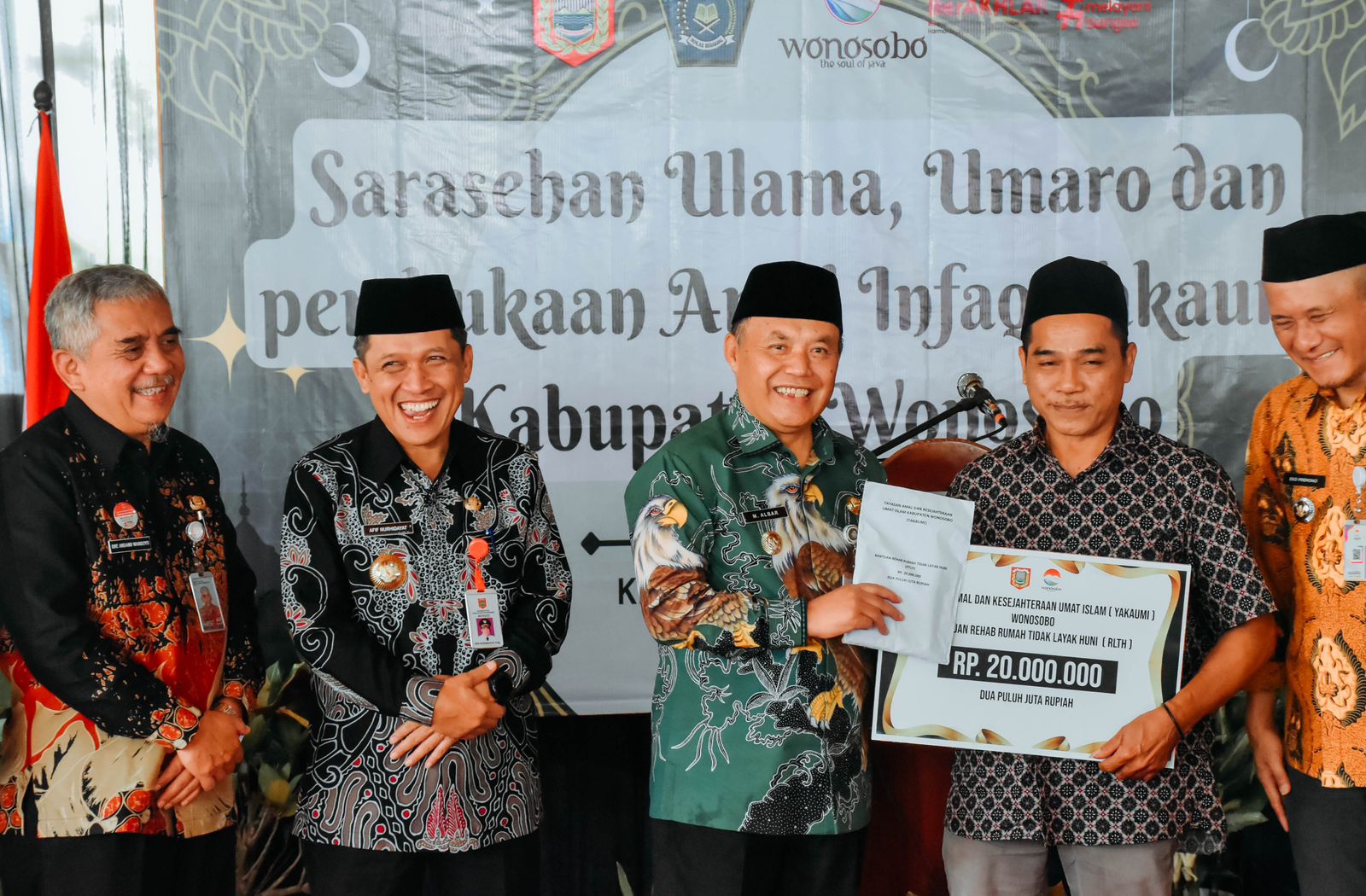 YAKAUMI IKUT BERPERAN ATASI KEMISKINAN DI WONOSOBO LEWAT BANTUAN RTLH