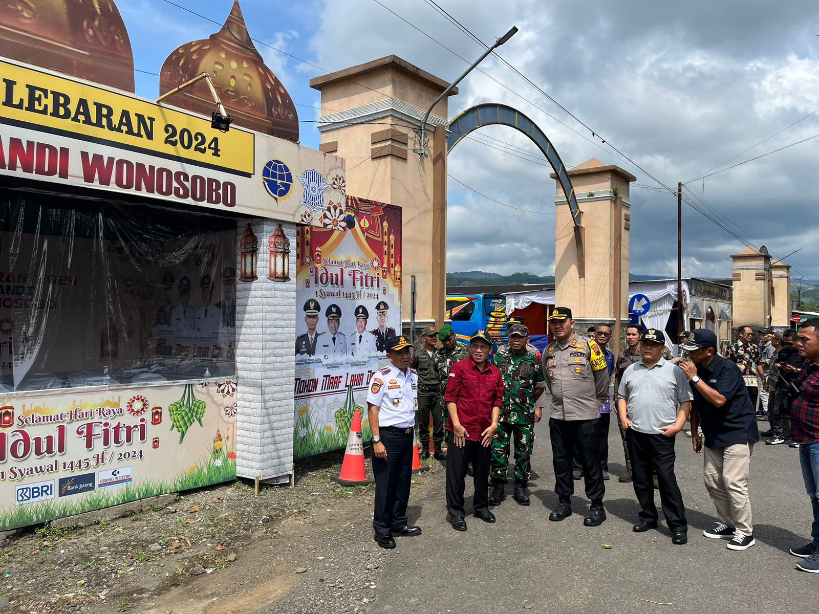 SEJUMLAH POSKO TERPADU PENGAMANAN SIAP AMANKAN PEMUDIK DAN LEBARAN IDUL FITRI 2024
