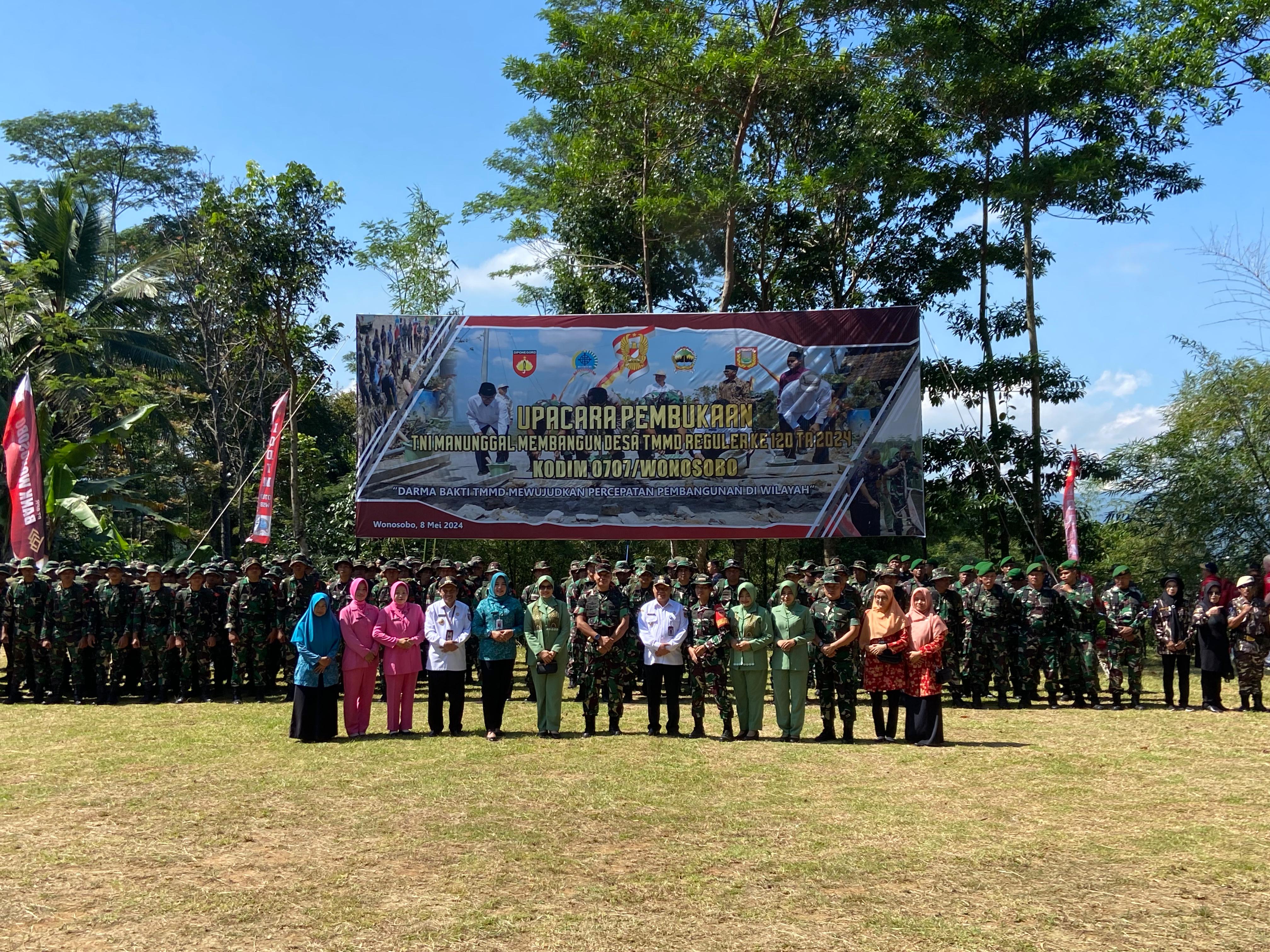 TMMD DIHARAPKAN JADI STIMULAN PEMBANGUNAN BERKELANJUTAN DI DAERAH