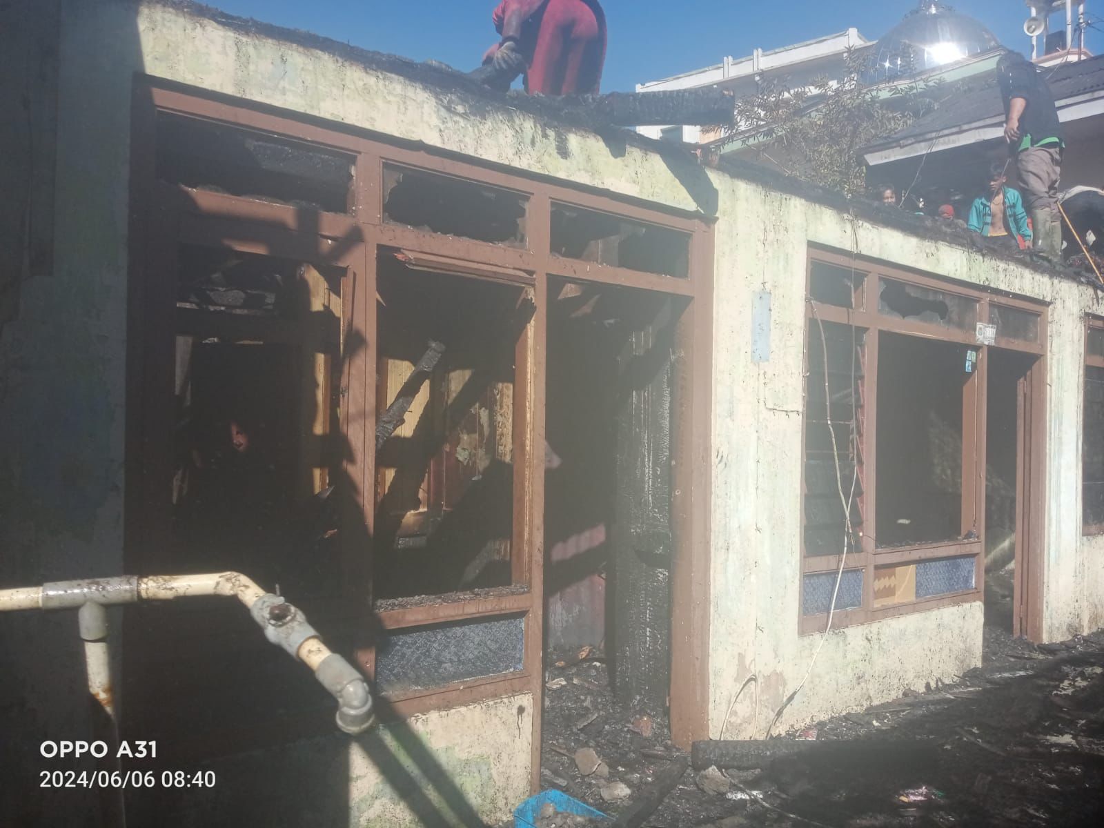 DUA RUMAH WARGA JOJOGAN HABIS TERBAKAR, KERUGIAN CAPAI RATUSAN JUTA