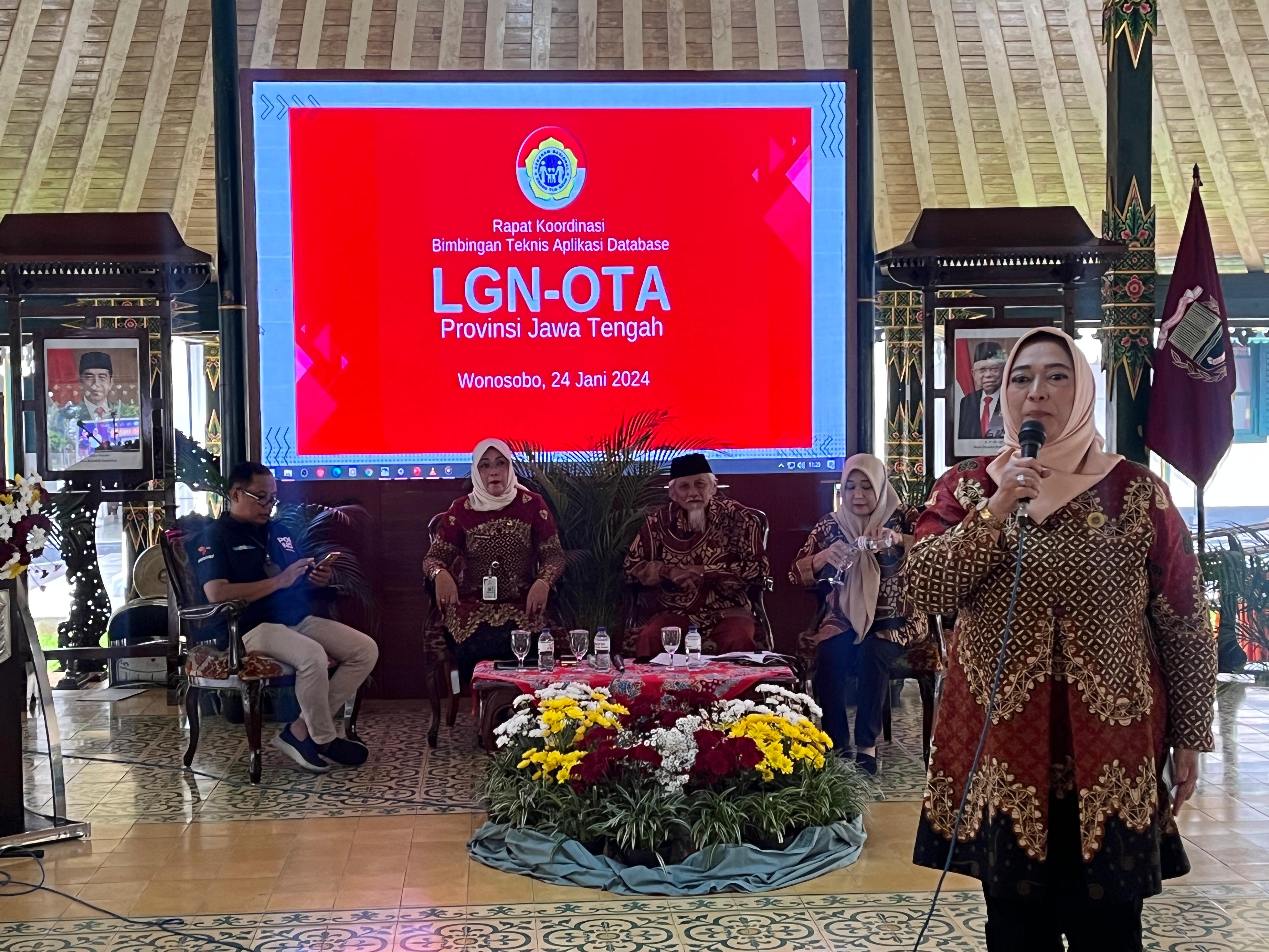 DORONG PERLUASAN JARINGAN, LGN-OTA PROVINSI JAWA TENGAH GELAR RAKOR