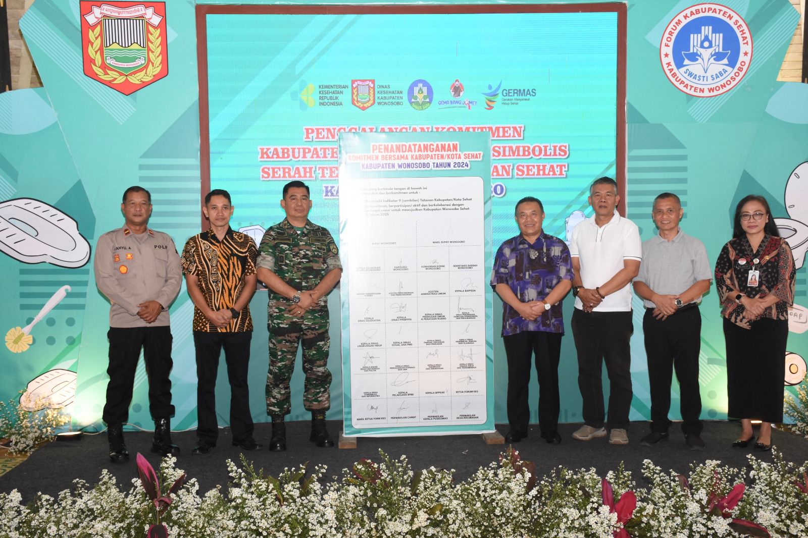 PEMKAB WONOSOBO TERUS BERGERAK MENUJU KABUPATEN/KOTA SEHAT PADA 2025
