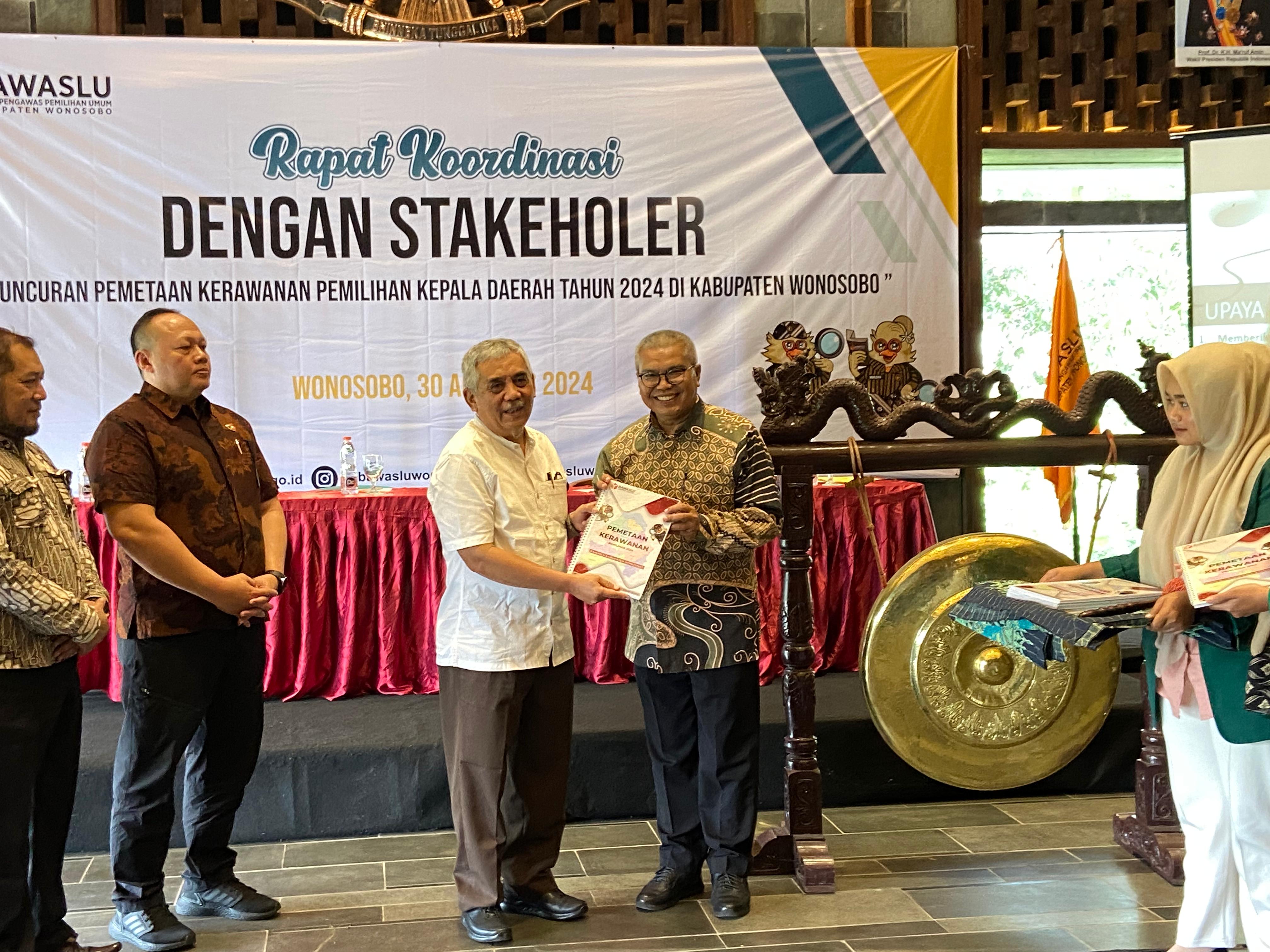 IDENTIFIKASI POTENSI PELANGGARAN, BAWASLU LUNCURKAN PEMETAAN KERAWANAN PILKADA 2024
