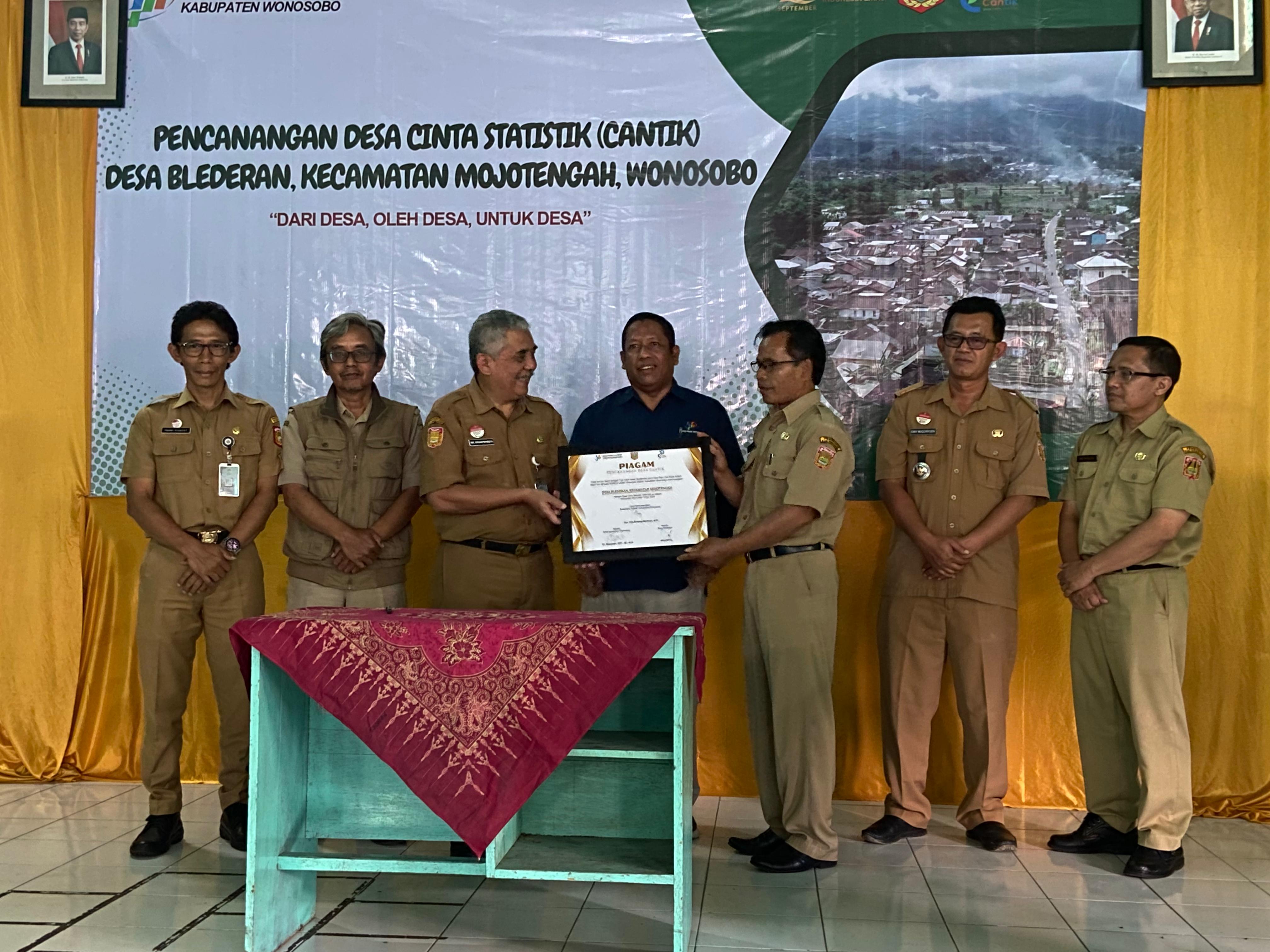 PERKUAT PENGELOLAAN DATA, PEMKAB WONOSOBO KEMBALI CANANGKAN DESA CANTIK DI BLEDERAN