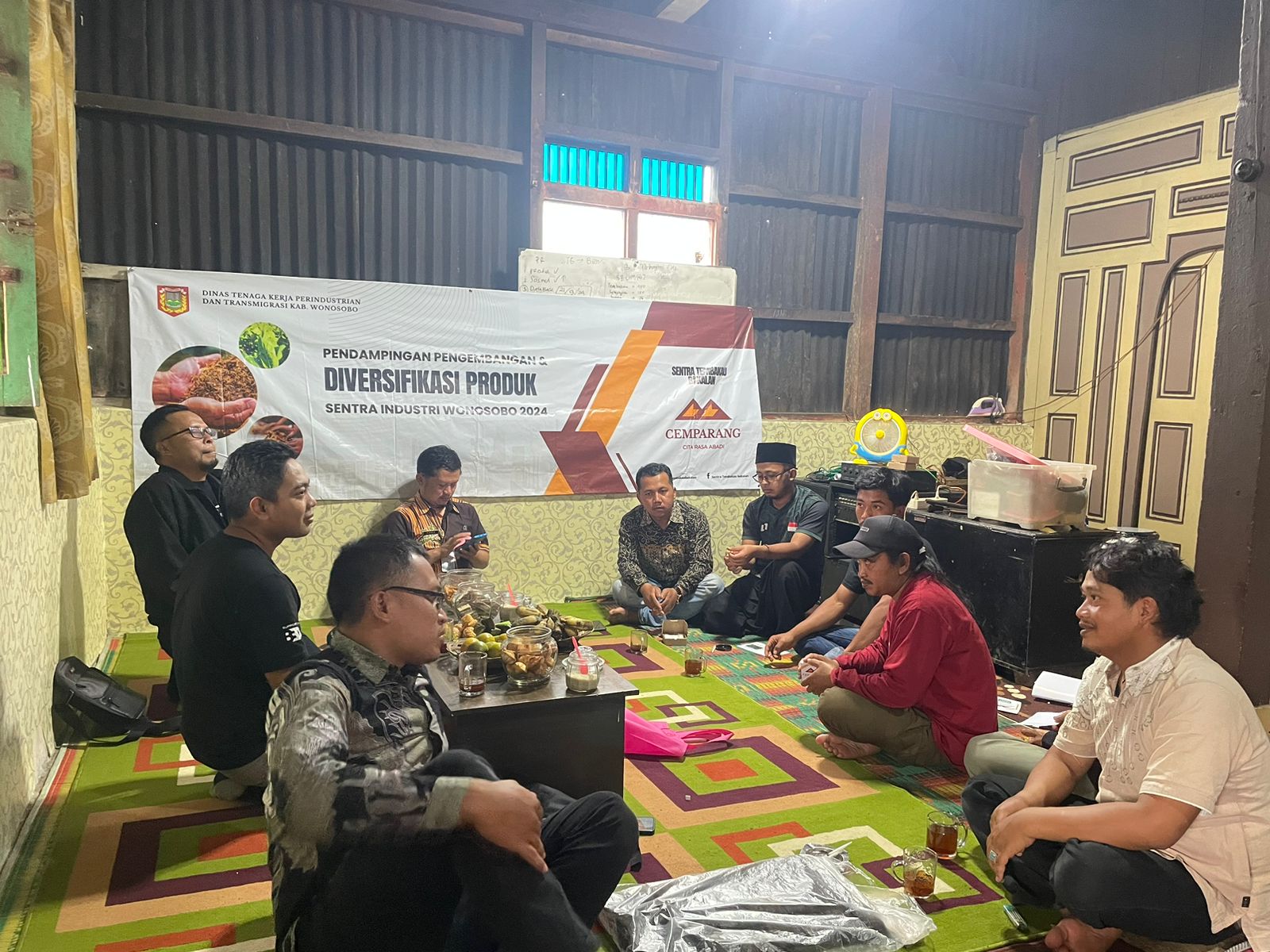 DISNAKERINTRANS KEMBALI LAKUKAN PENDAMPINGAN PRODUK SENTRA INDUSTRI KECIL DI TIGA DESA