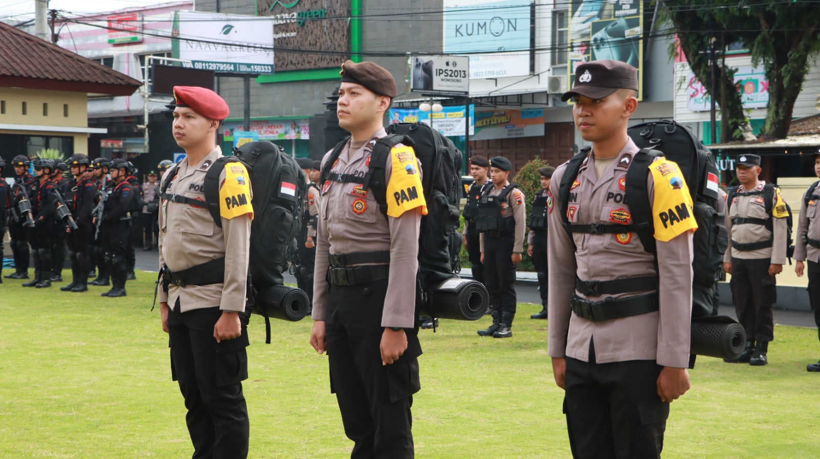 3.494 PERSONEL GABUNGAN SIAP AMANKAN PILKADA 2024 KABUPATEN WONOSOBO