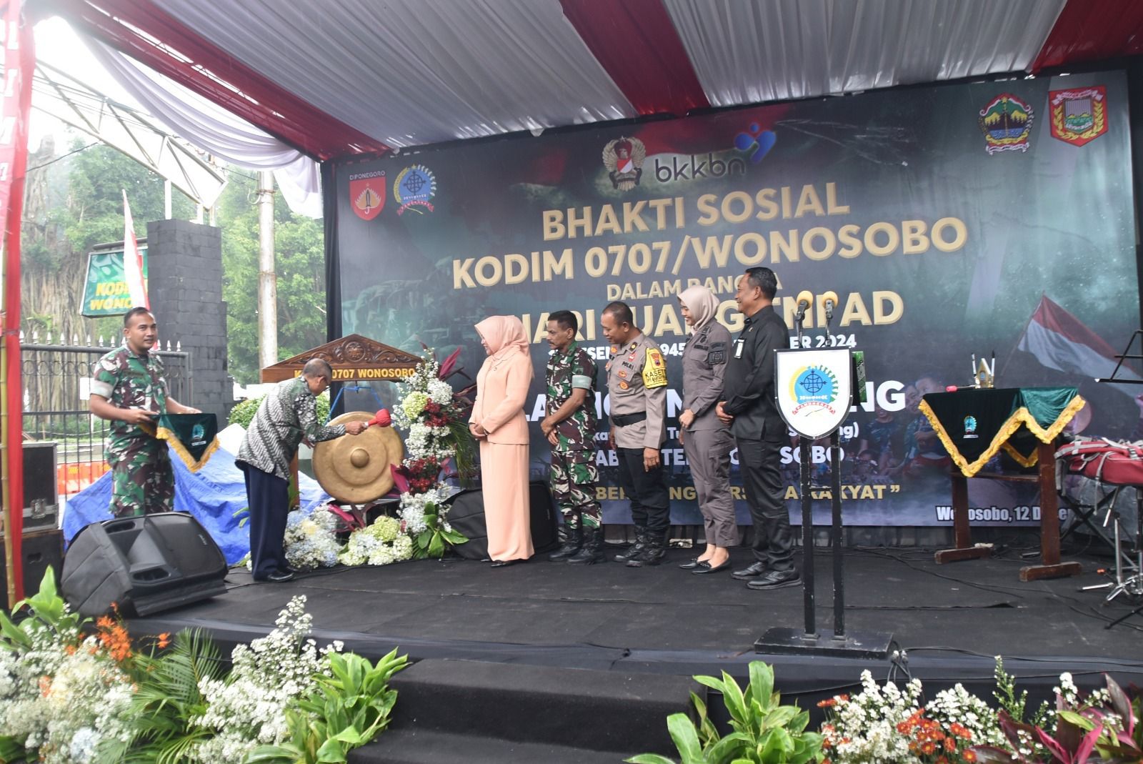Kodim 0707/Wonosobo dan Pemda Luncurkan Gerakan "GENTING" untuk Cegah Stunting