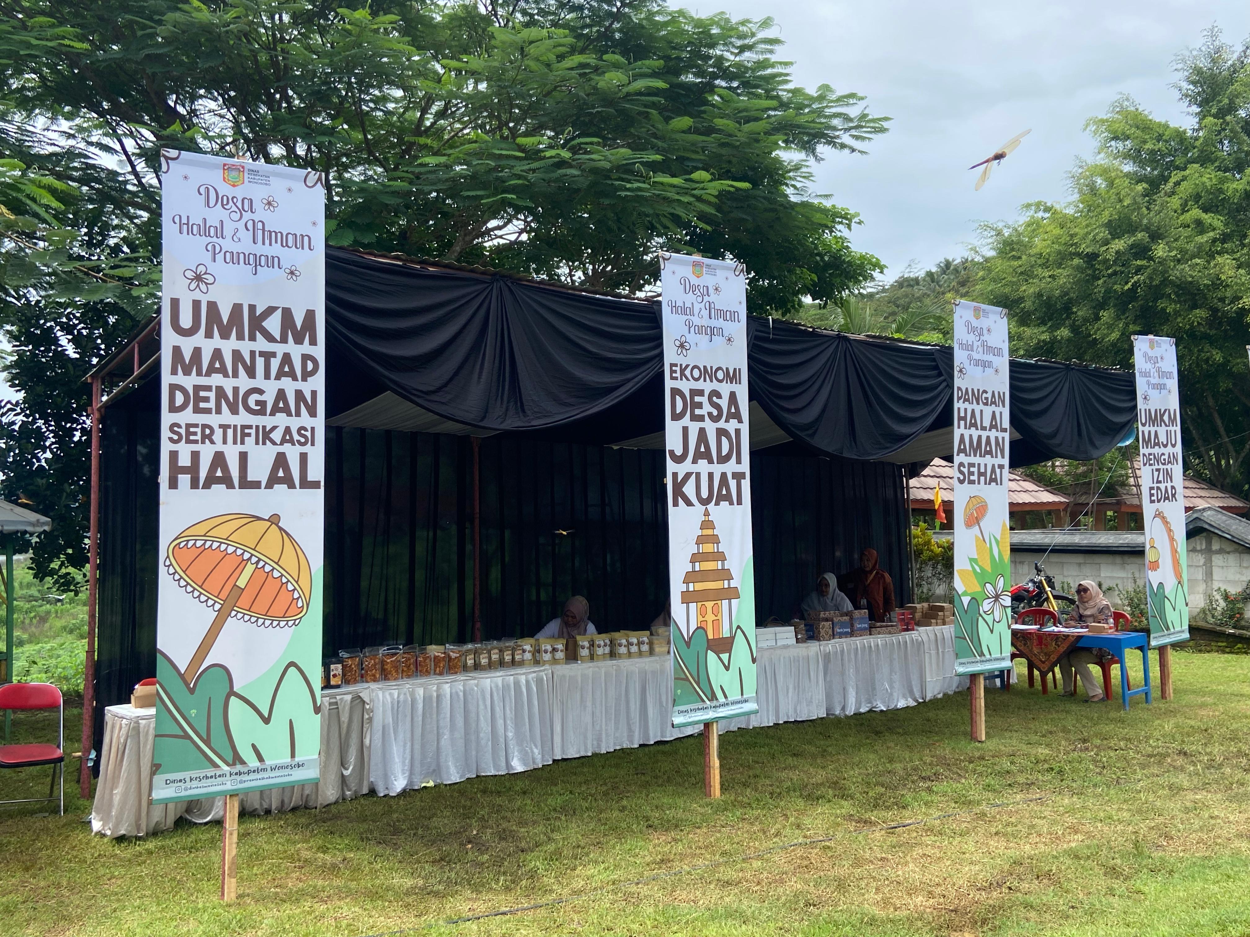 WONOSOBO LUNCURKAN DESA HALAL DAN AMAN PANGAN DI EROREJO