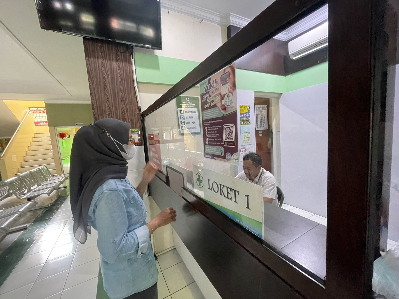 PUSKESMAS WONOSOBO 1 SIAP LAYANI CEK KESEHATAN GRATIS