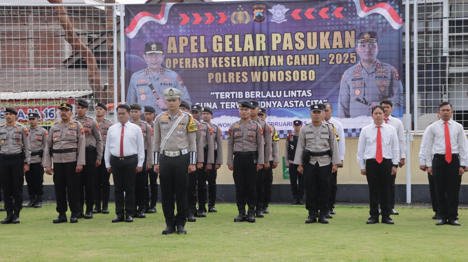 POLRES WONOSOBO GELAR OPERASI KESELAMATAN CANDI