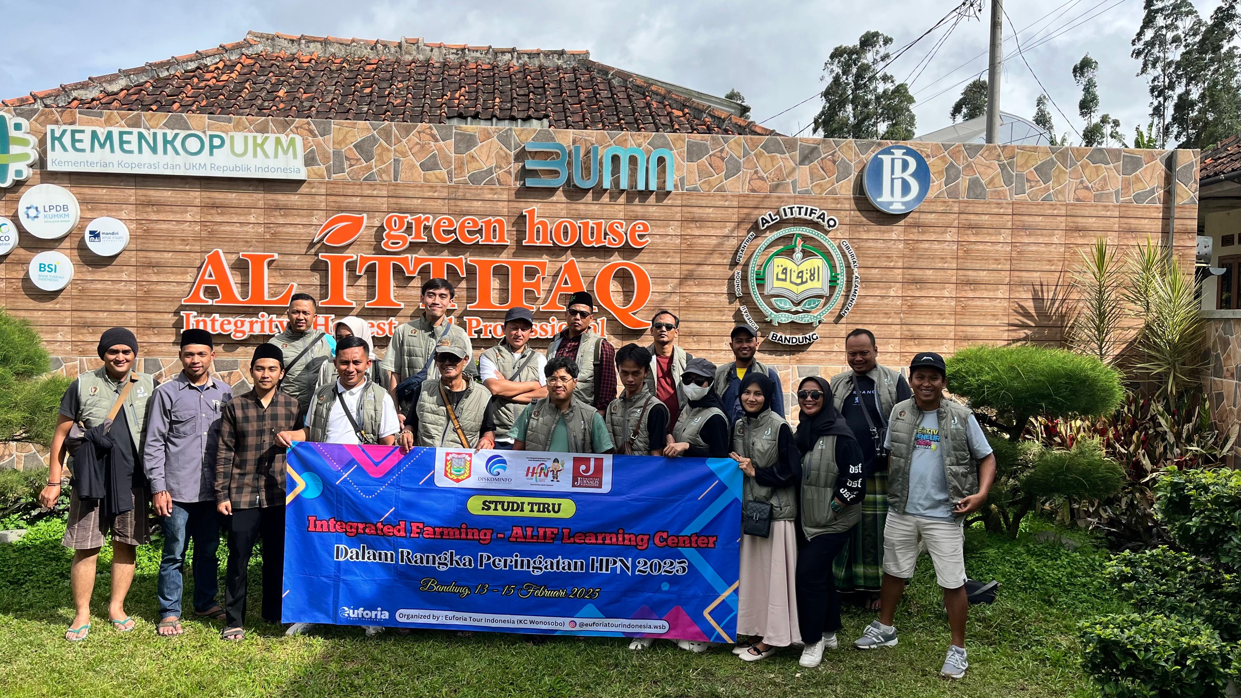 KJW KUNJUNGI PONPES AL ITTIFAQ UNTUK PELAJARI KETAHANAN PANGAN