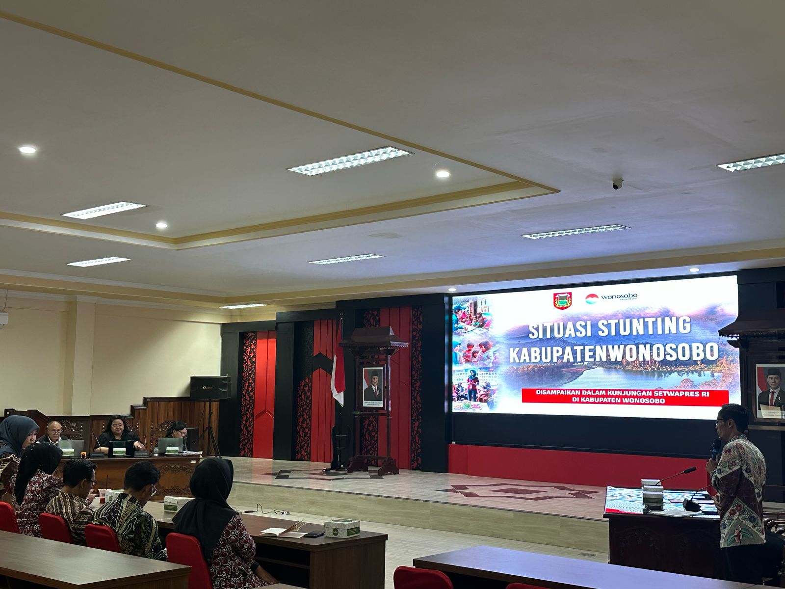 TIM SATWAPRES PANTAU PROGRAM PENURUNAN STUNTING DI WONOSOBO