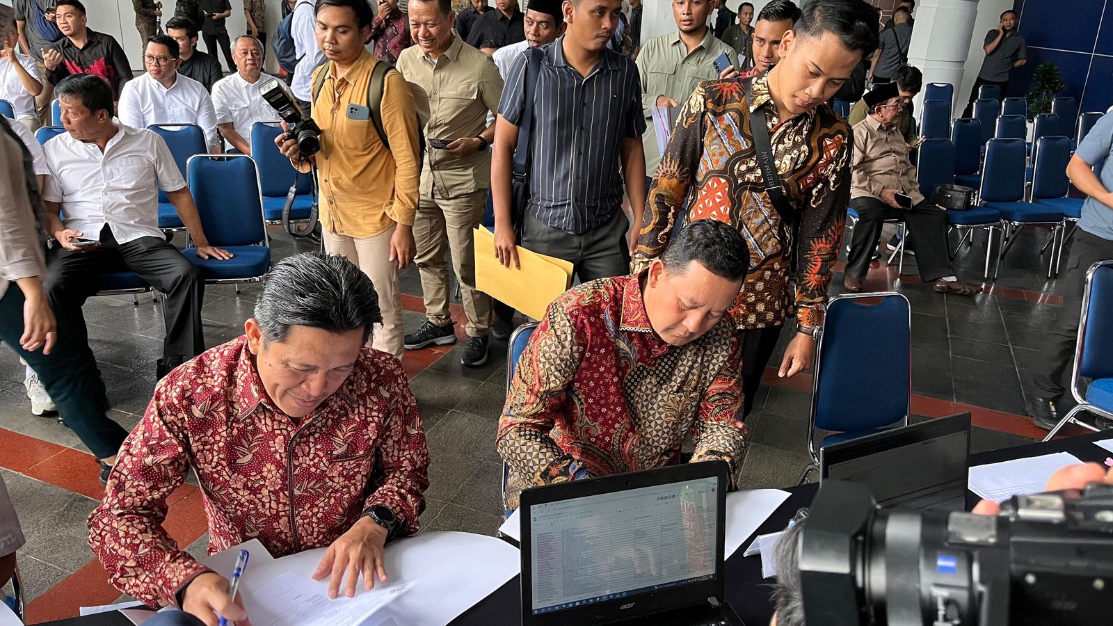 BUPATI DAN WAKIL BUPATI WONOSOBO TERPILIH JALANI TES KESEHATAN DI KEMENDAGR