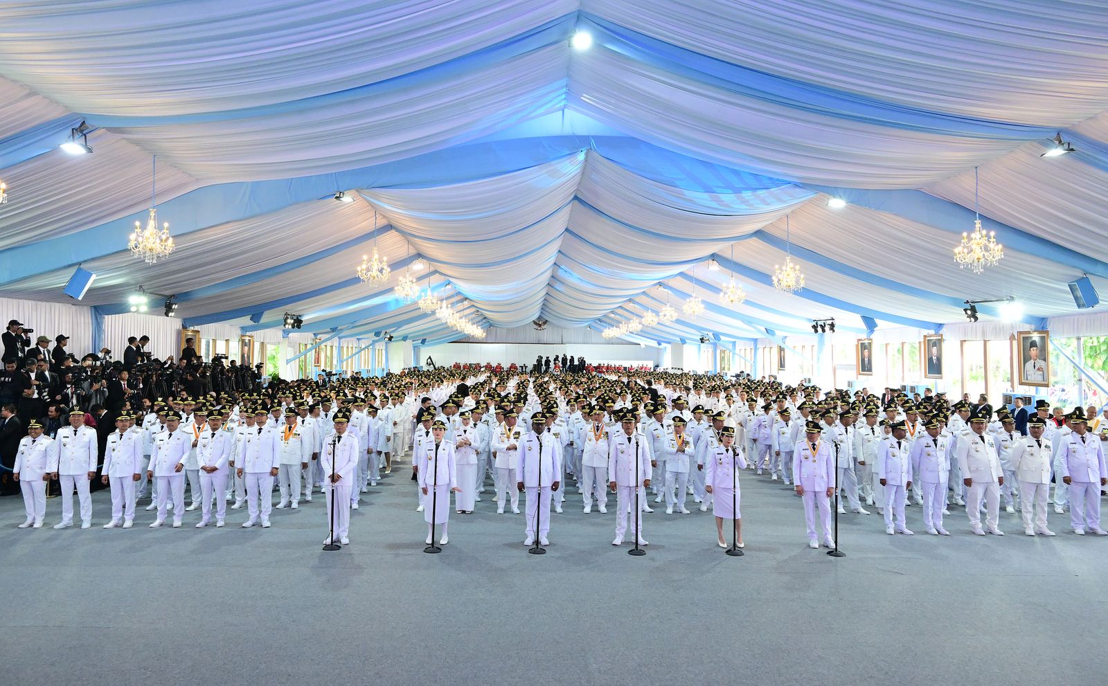 AFIF-HUSEIN RESMI DILANTIK PRESIDEN PRABOWO DI ISTANA KEPRESIDENAN