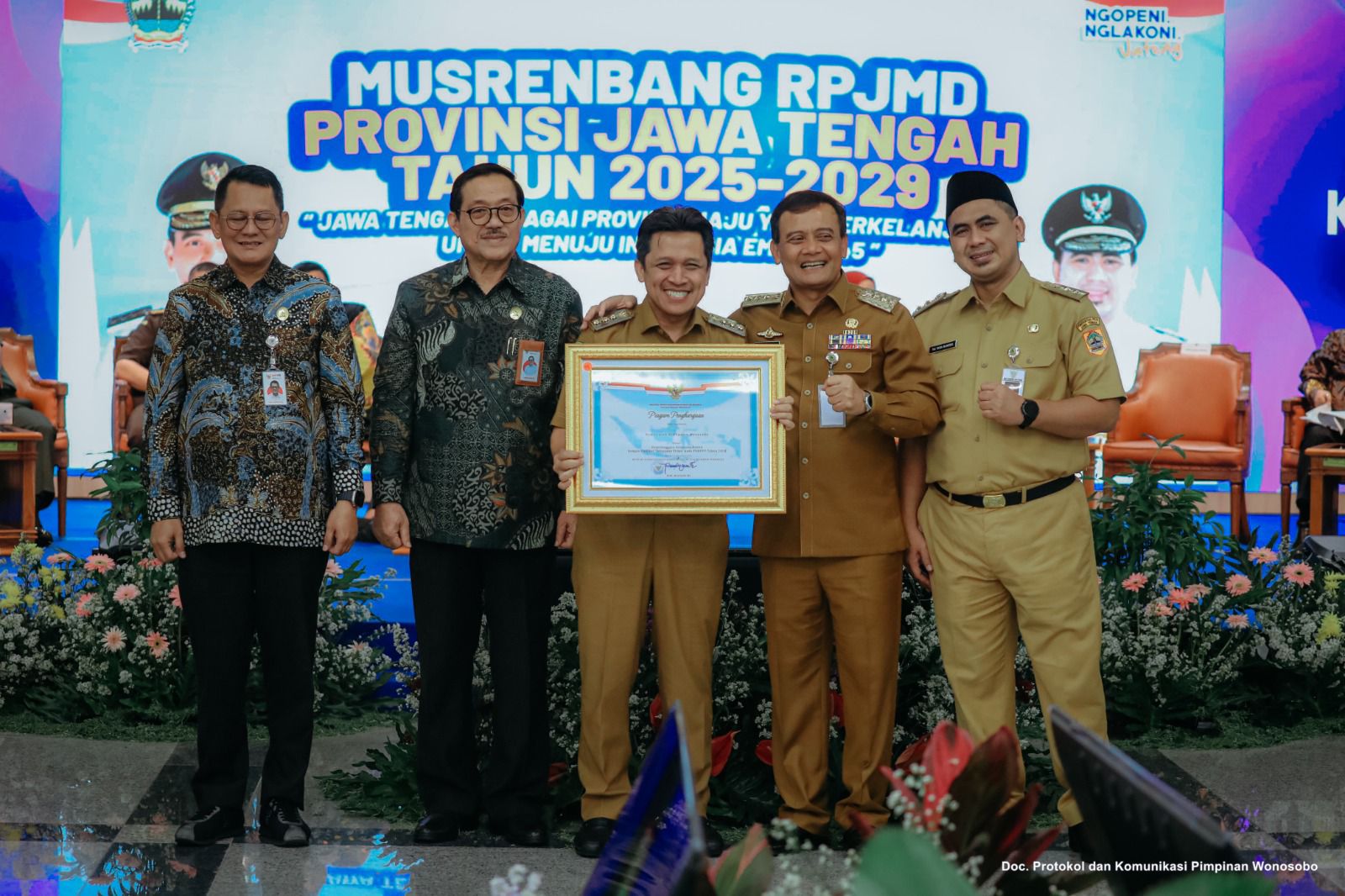 PEMKAB WONOSOBO RAIH PREDIKAT PRIMA DALAM PEMANTAUAN DAN EVALUASI KINERJA