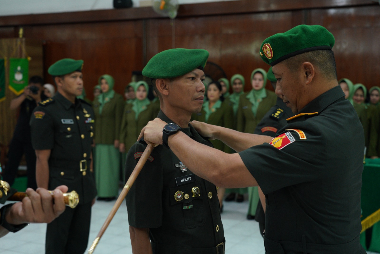 LETKOL INF YOYOK SUYITNO RESMI JABAT DANDIM 0707/WONOSOBO GANTIKAN LETKOL INF HELMY