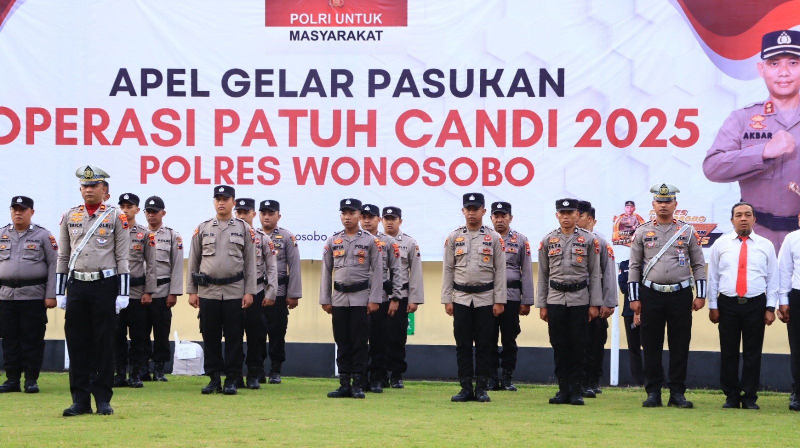OPERASI PATUH CANDI DIMULAI, TINGKATKAN DISIPLIN LALU LINTAS