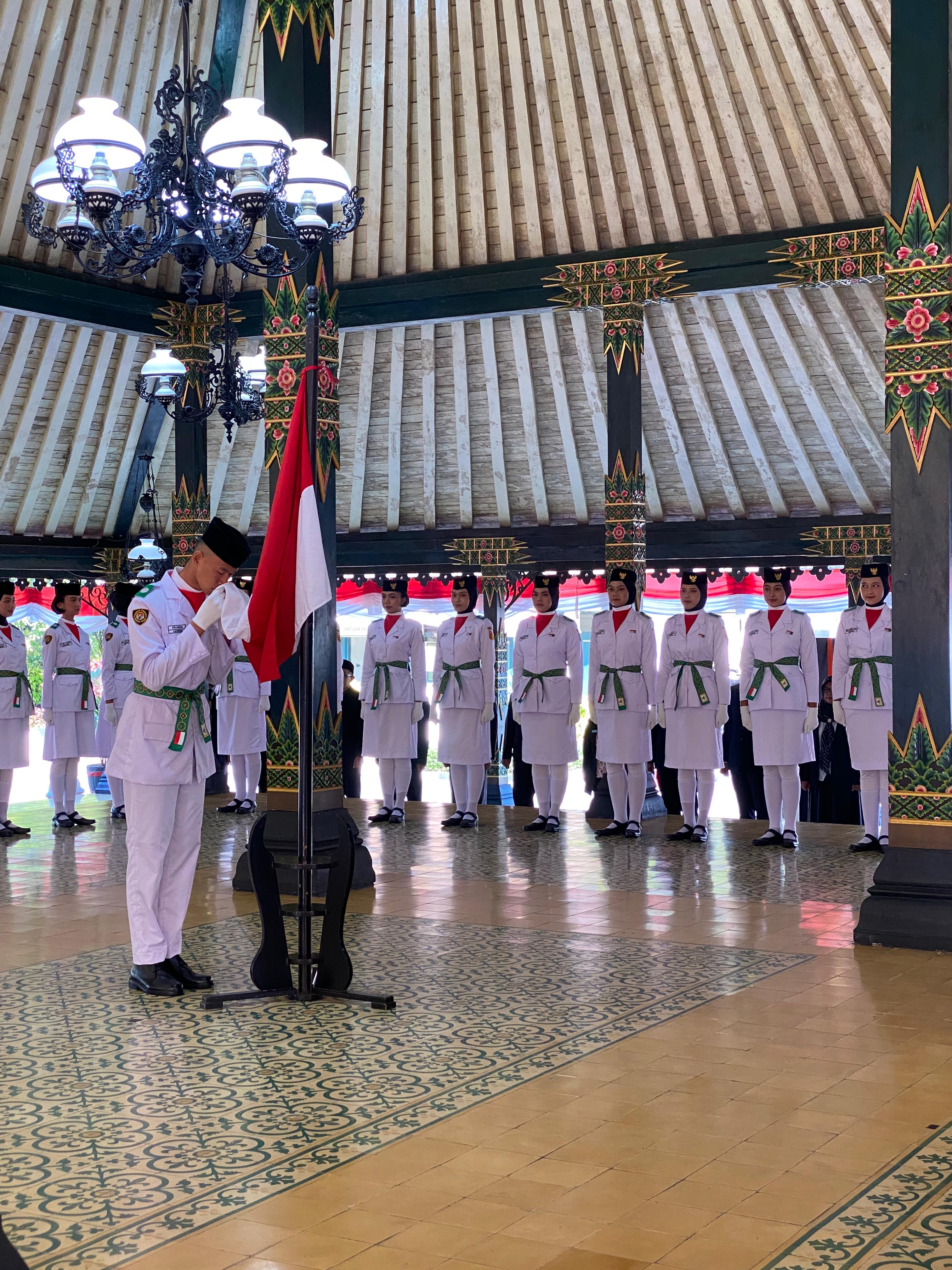 40 PASKIBRA KABUPATEN WONOSOBO DIKUKUHKAN