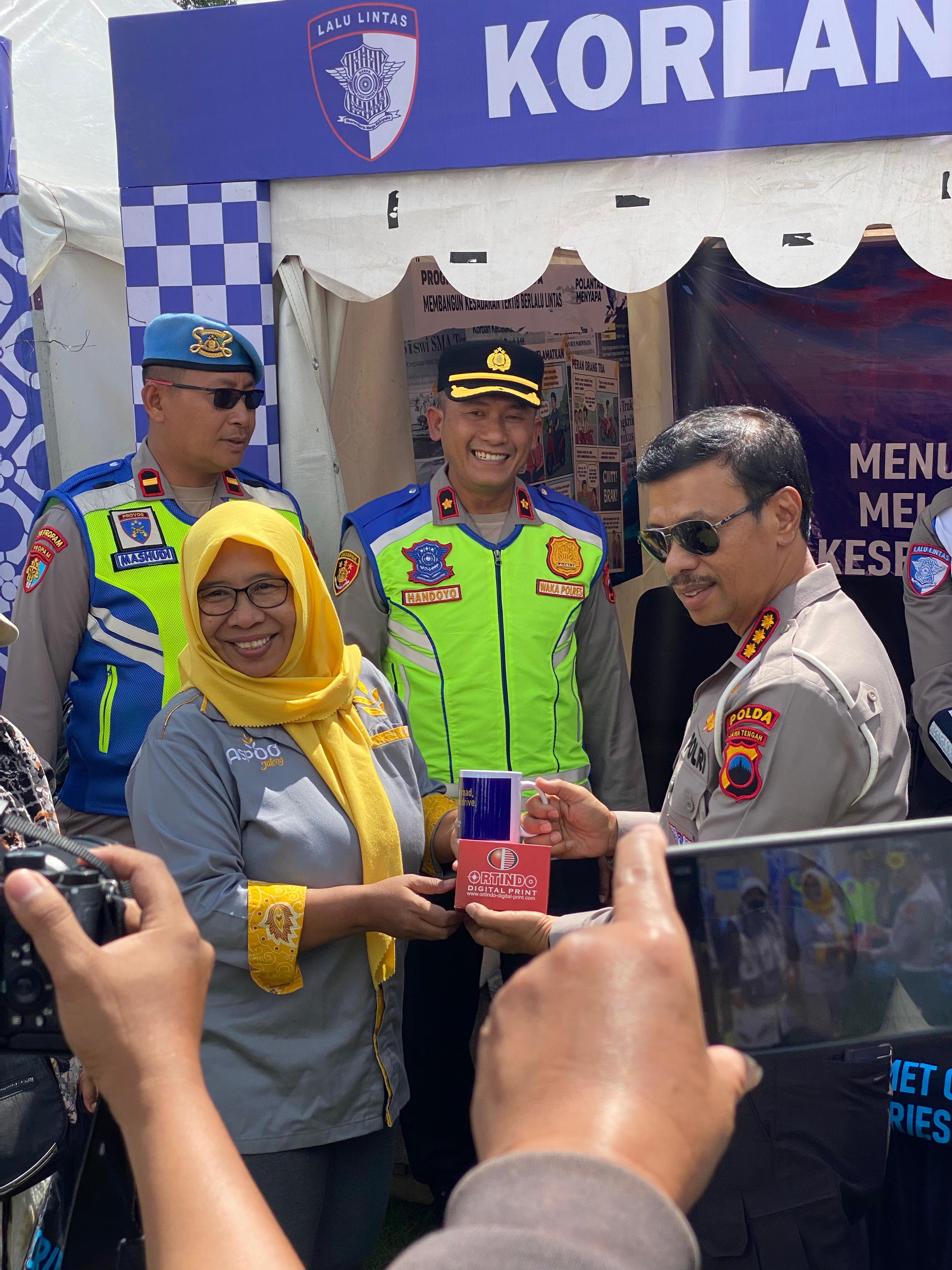 POLANTAS MENYAPA GAUNGKAN KESELAMATAN LALIN ADALAH BUDAYA BANGSA DI DCF 2025