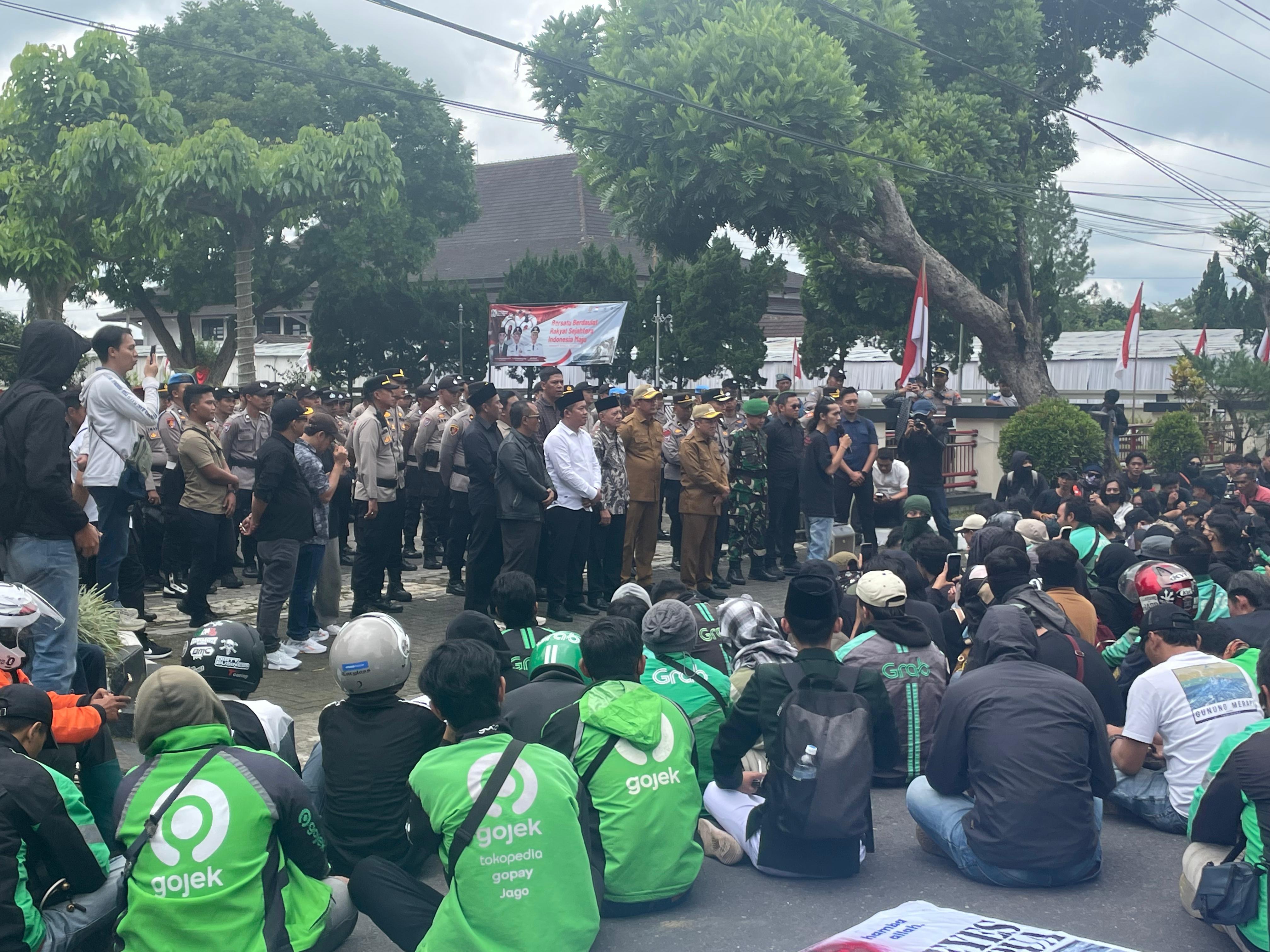 AKSI SOLIDARITAS DI WONOSOBO BERJALAN KONDUSIF