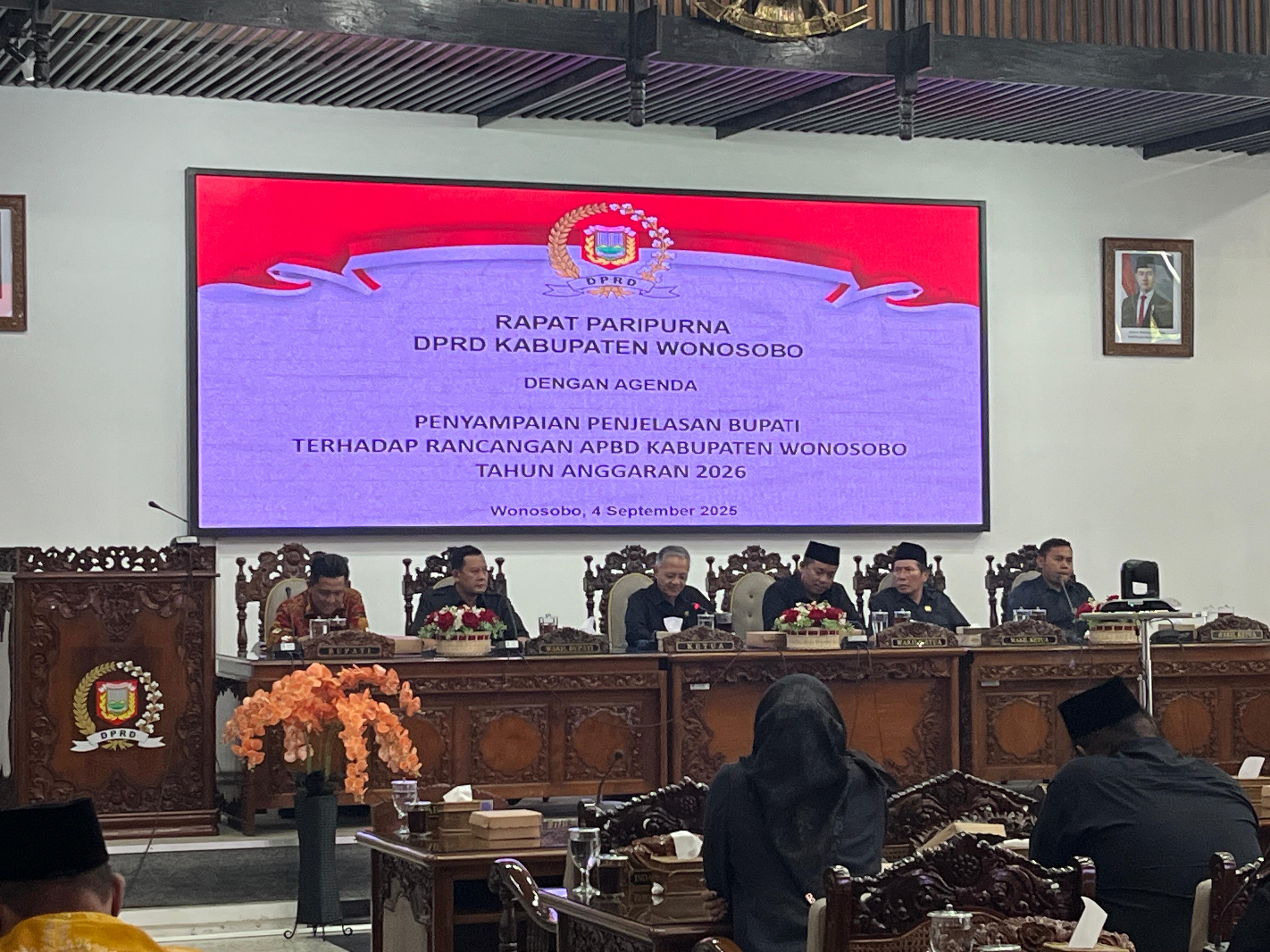 APBD WONOSOBO 2026 DIPROYEKSIKAN TURUN