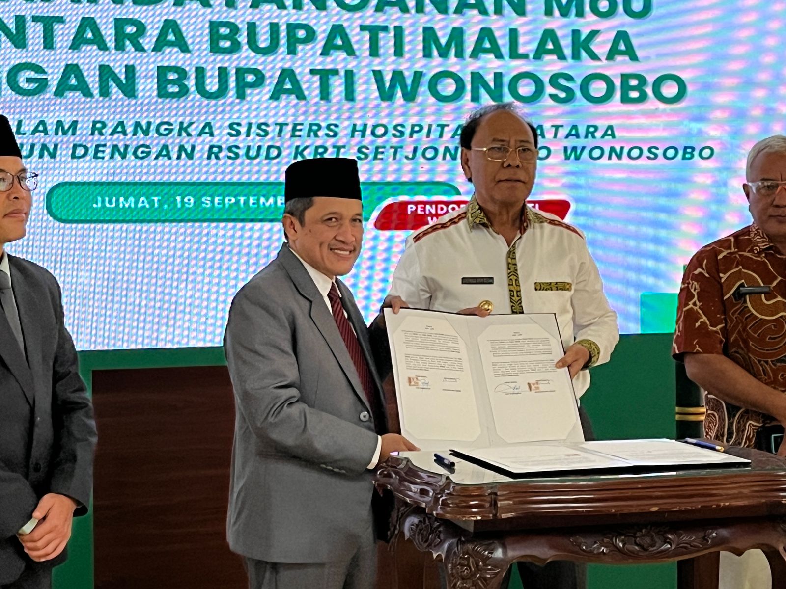 WONOSOBO - MALAKA JALIN KERJA SAMA SISTER HOSPITAL