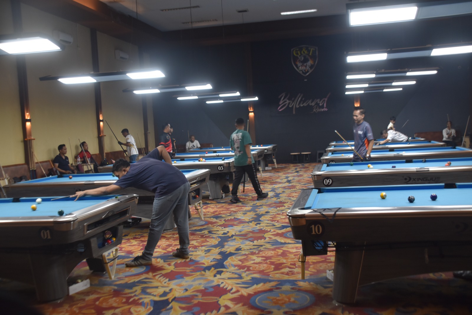 265 ATLET SE JATENG DIY MERIAHKAN DANDIM CUP BILIAR DALAM RANGKA HUT TNI KE-80