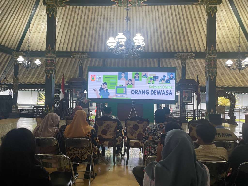 PEMKAB WONOSOBO RESMIKAN SEKOLAH ONLINE ORANG DEWASA 2025