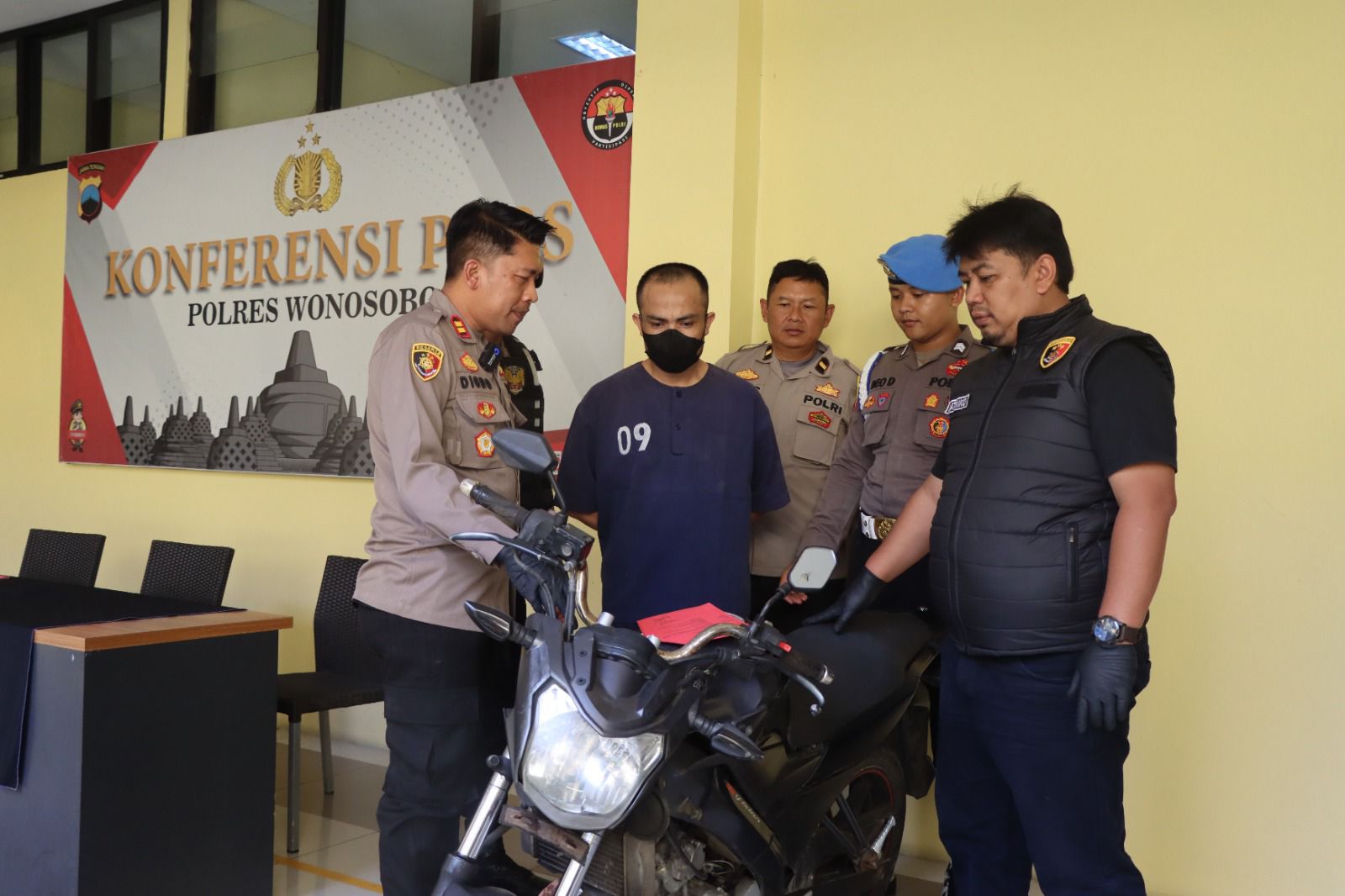 PELAKU CURANMOR DI MOJOTENGAH BERHASIL DIAMANKAN POLISI