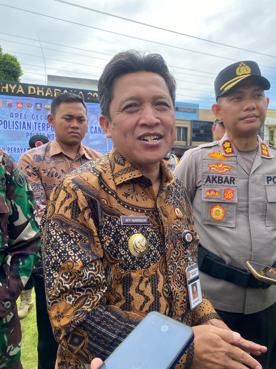 BUPATI WONOSOBO IMBAU PARA AYAH SUKSESKAN PROGRAM GEMAR