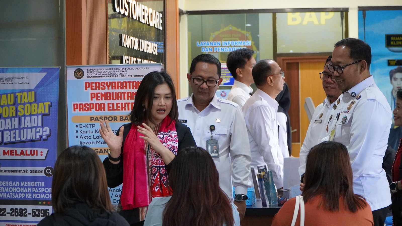 Anggota DPR RI Kunjungi Kantor Imigrasi Wonosobo