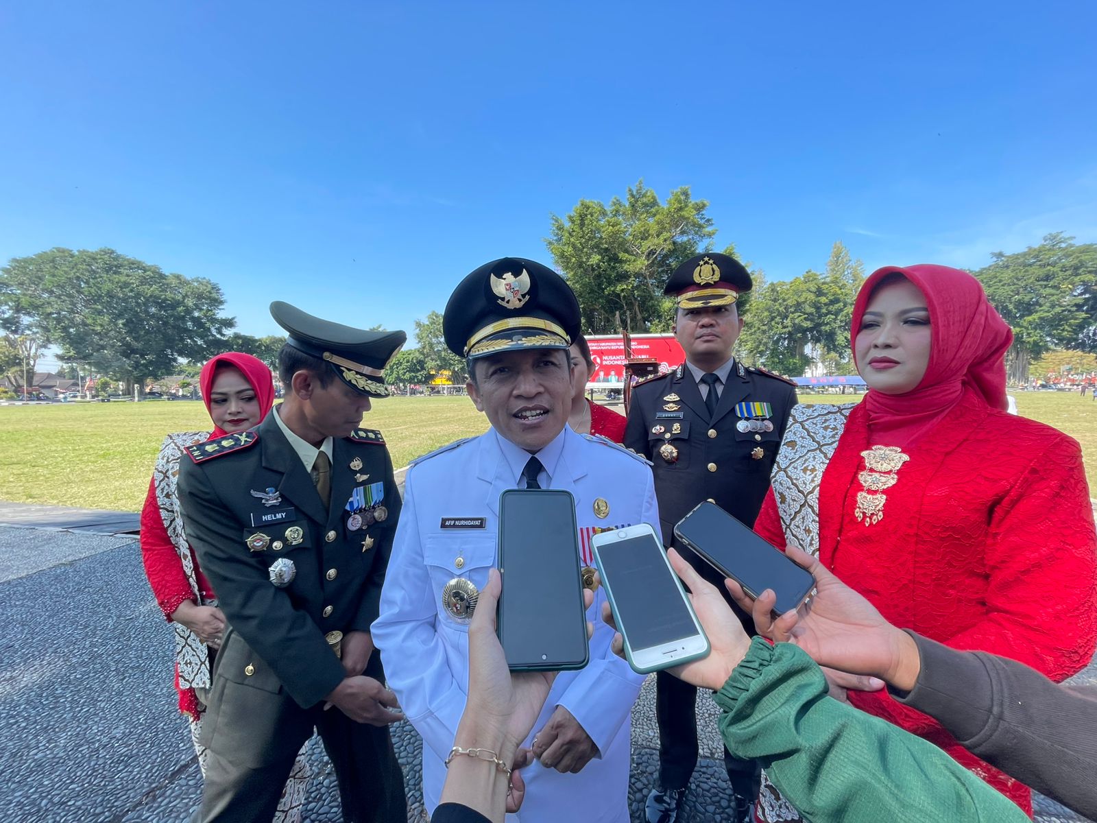 MALAM TAHUN BARU, PEMKAB GELAR PENTAS RELIGI SEBAGAI BENTUK REFLEKSI DAN DOA BERSAMA