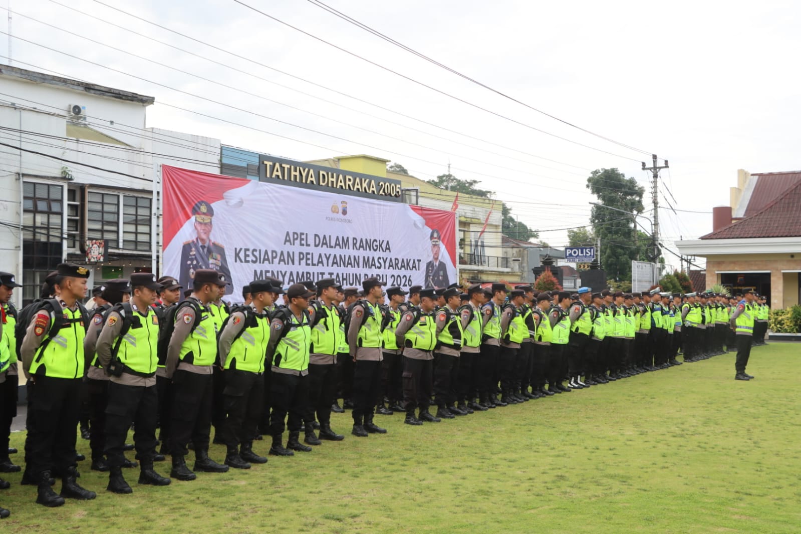 POLRES PERKETAT PENGAMANAN TAHUN BARU DI WONOSOBO