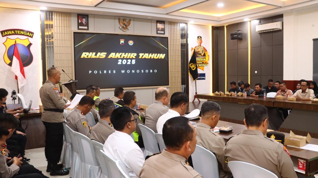 POLISI CATAT ADA 98 TINDAK PIDANA KRIMINAL SEPANJANG 2025