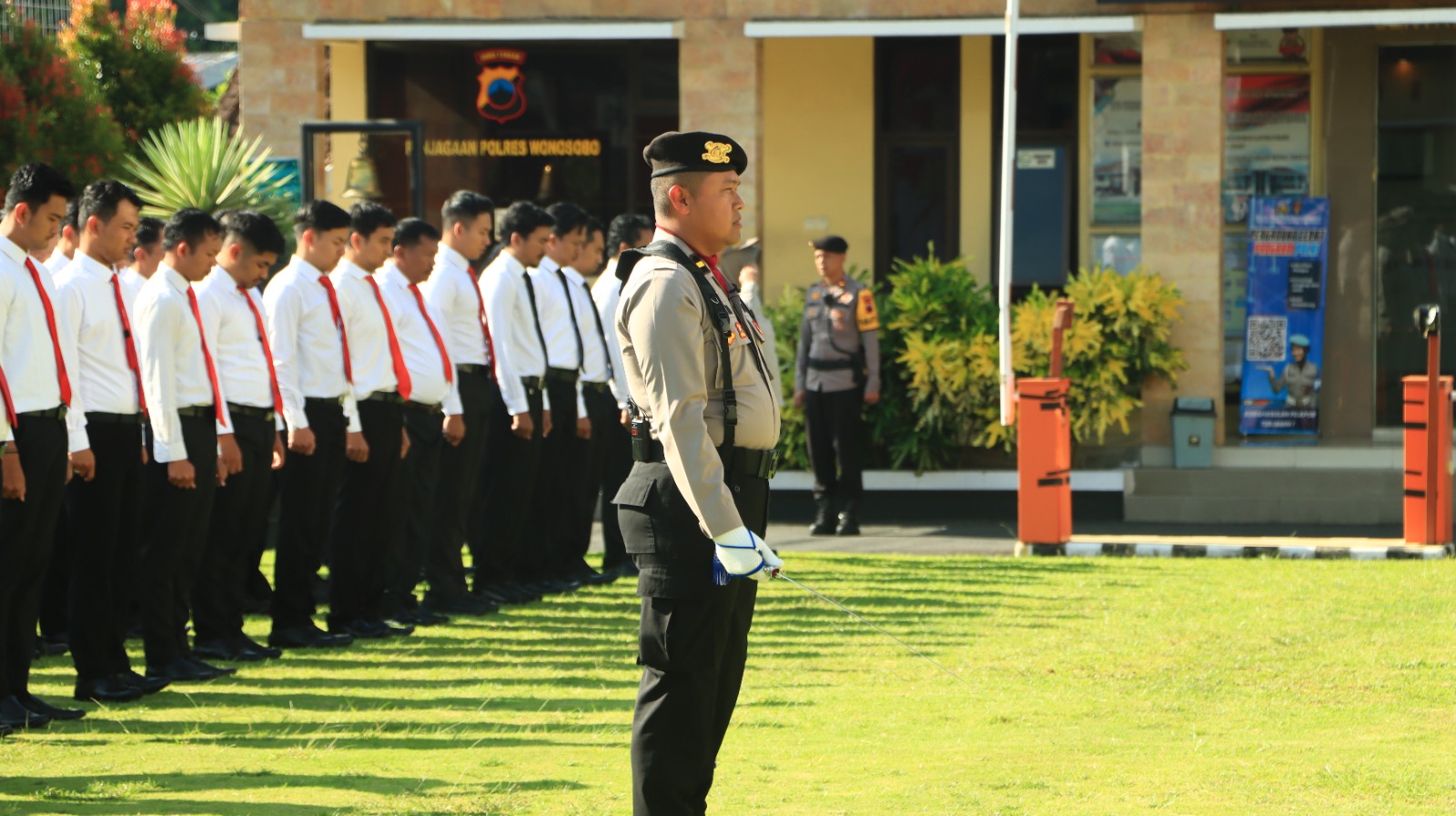 KAPOLRES WONOSOBO TEKANKAN PROFESIONALISME PERSONEL