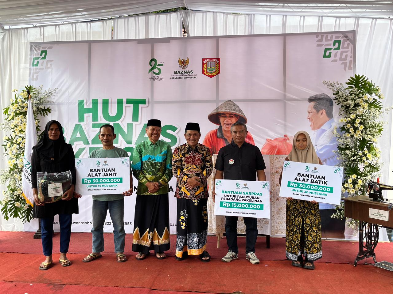 BAZNAS DORONG KEMANDIRIAN MUSTAHIK LEWAT PELATIHAN MEMBATIK