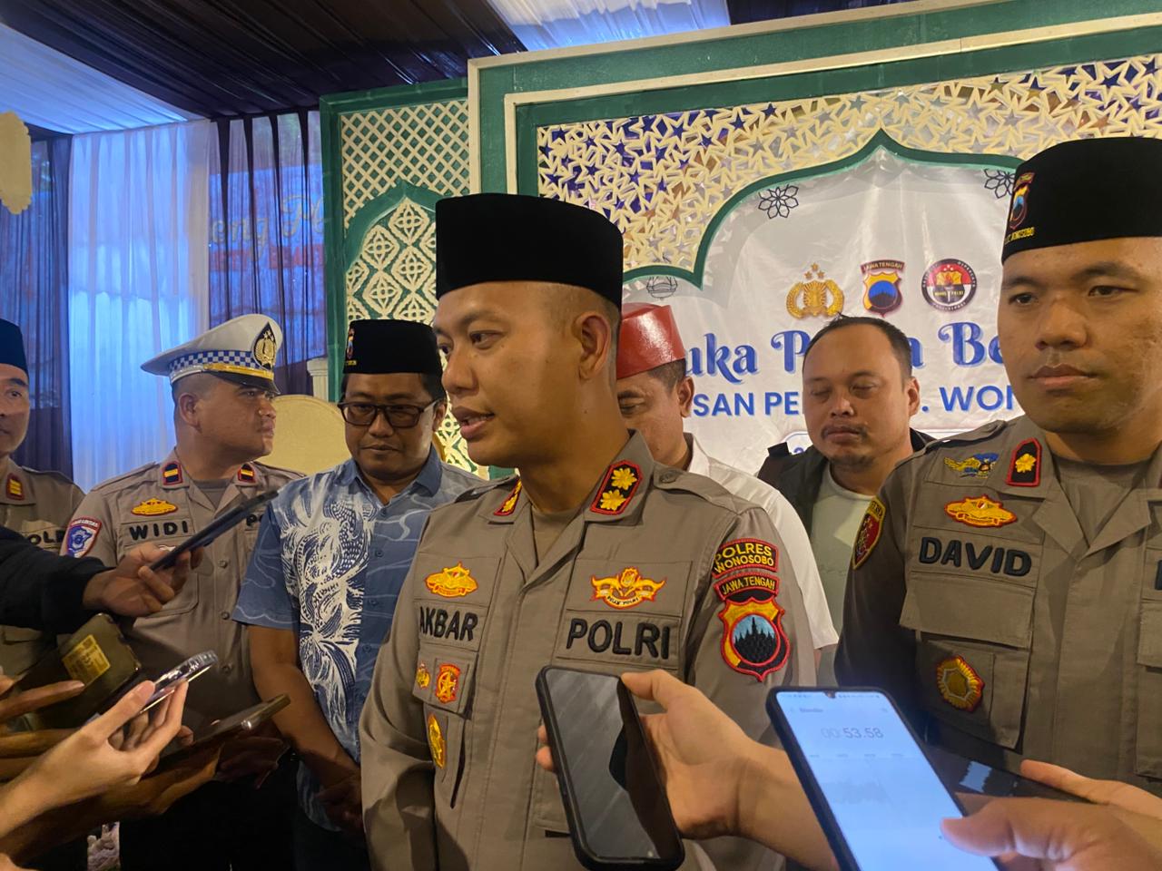Jaga Kamtibmas Bulan Ramadan, Polres Wonosobo Gencar Aksi Sobo Wargo