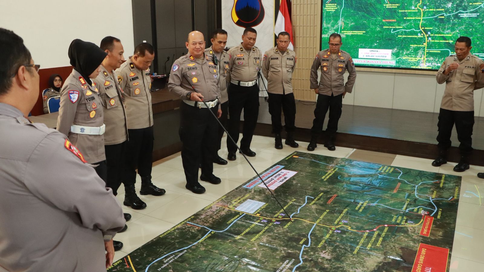 HADAPI ARUS MUDIK, POLRES DI TIGA WILAYAH SATUKAN STRATEGI